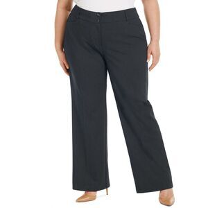 NWT Alfani Plus Pants Plus Size Gray 24W